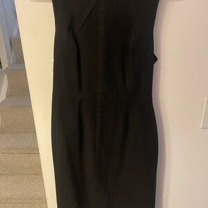 Banana Republic Black Midi Dress